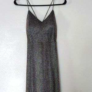 A Tiger Lily dress, Size L, Silver Shimmer